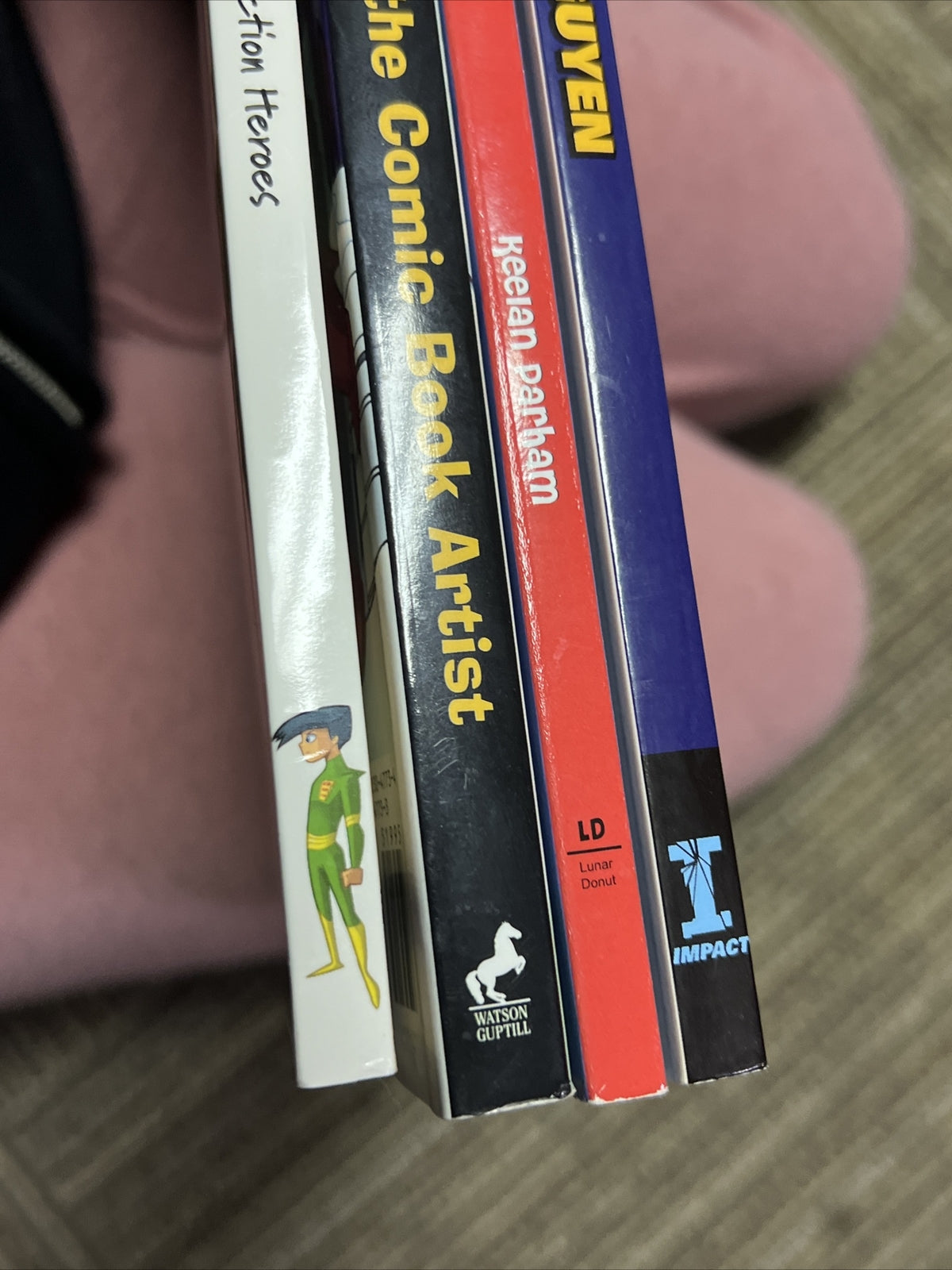 Vintage Comic Book Cartoon Caricature Art Books Lot of 4 8