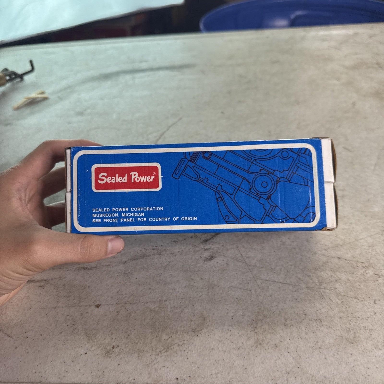 NOS 8 Pairs Sealed Power Corporation CB743P1 Engine Connecting Rod Bearings2