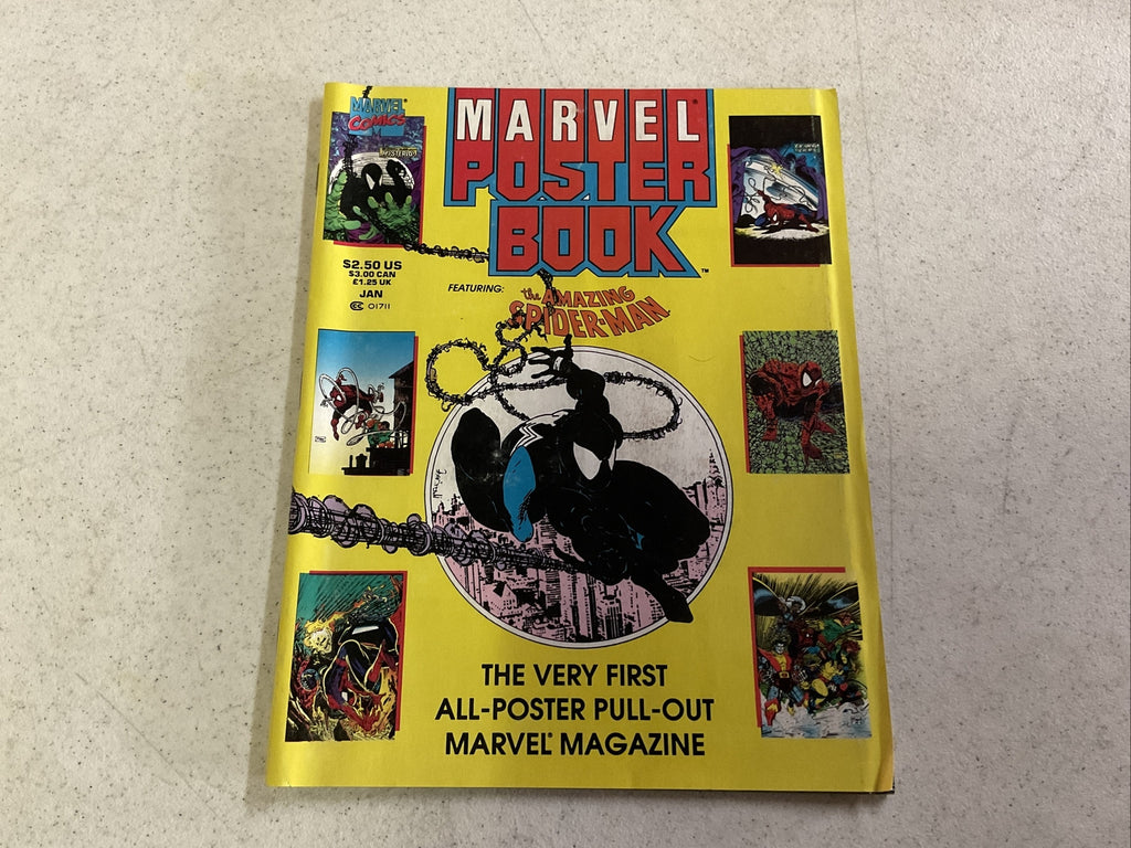  MARVEL POSTER BOOK -  Vol. 1, No. 1 - THE AMAZING SPIDER MAN - 19910