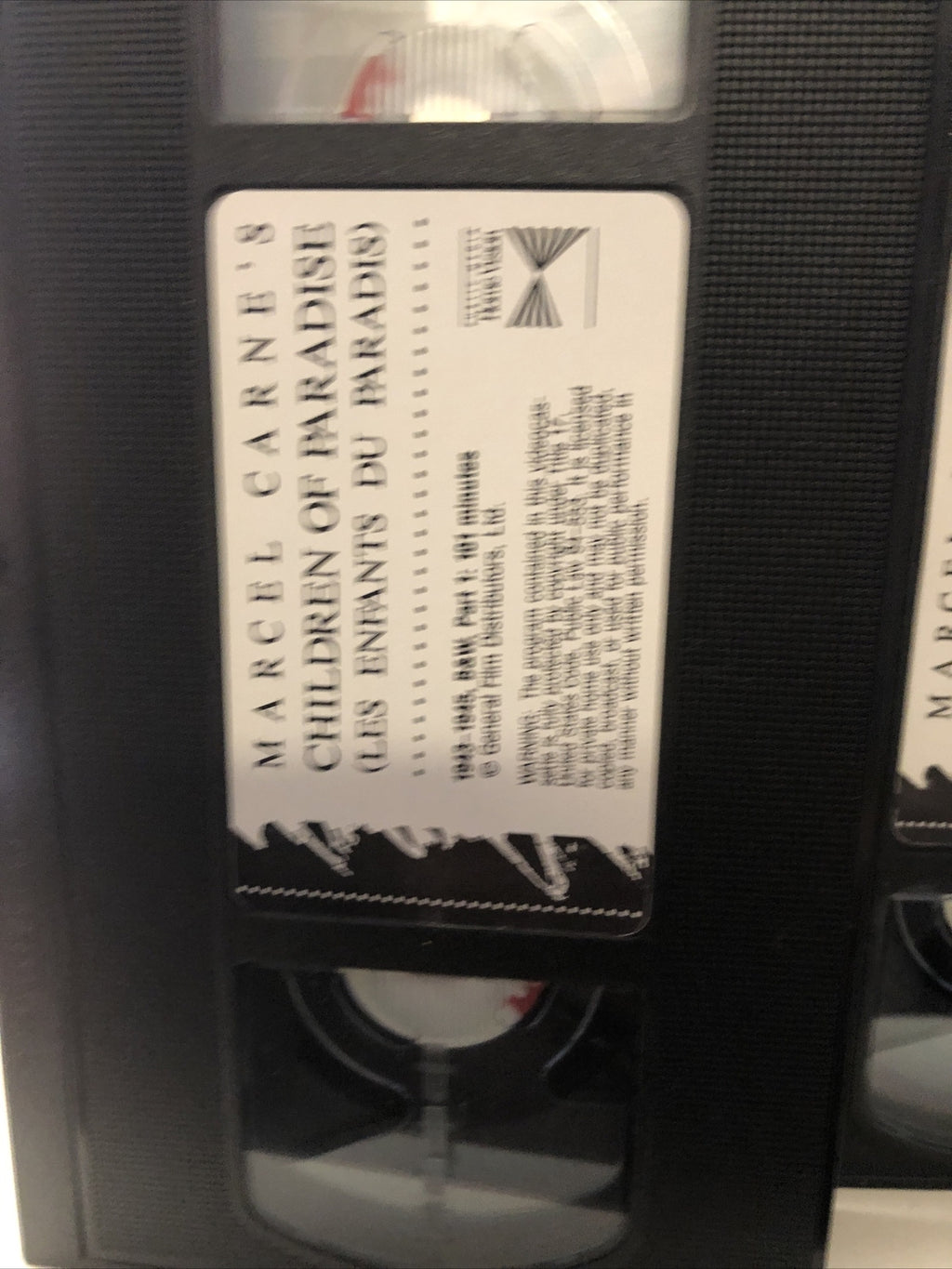 Children Of Paradise 2 VHS Set Marcel Carne Les Enfants Du Paradis RARE EDITION2