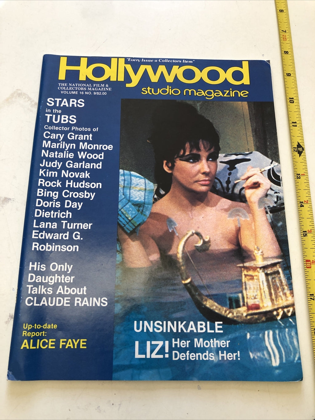 Hollywood Studio Magazine Vol.16 No.9 Liz Taylor0