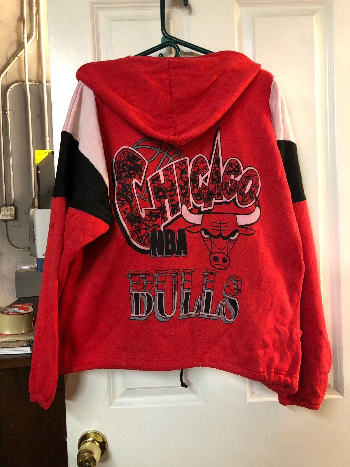 OG Vintage NBA Chicago Bulls Hoodie Plus Size Two sided Graphics With Pants1