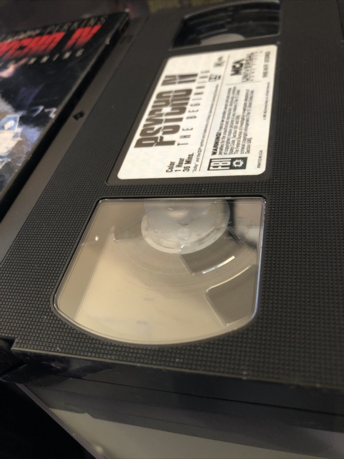 Psycho IV The Beginning [VHS, 1990] Anthony Perkins Horror3