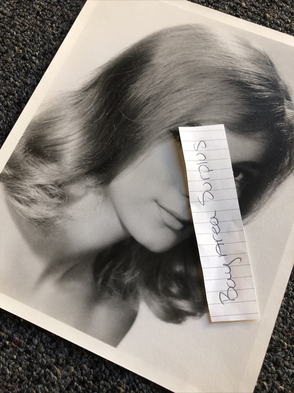 RARE Original Vintage Unpublished Photo Of Yvette Mimieux 10”x8” Glamour Shot5