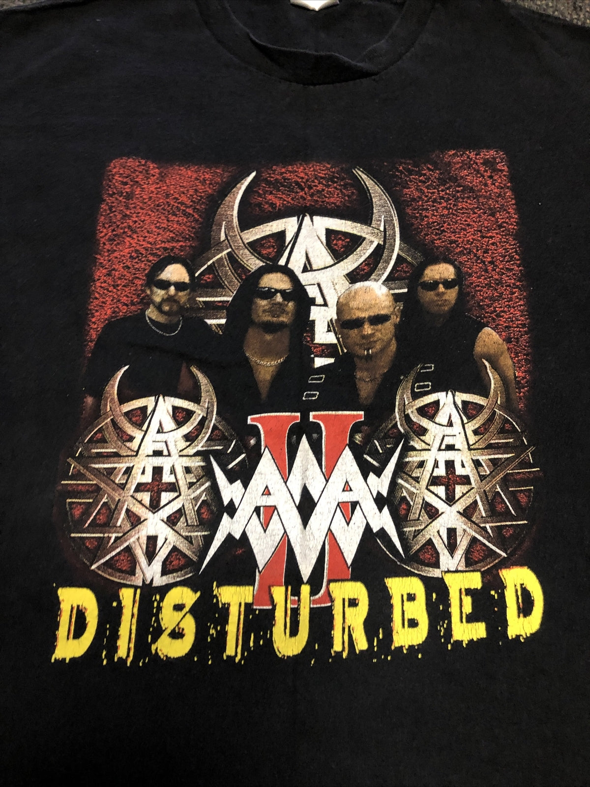 Vintage 2003 Taproot Chevelle Disturbed Music As A Weapon II Tour Shirt Large1