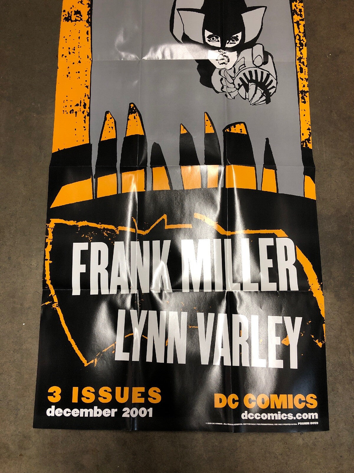 Batman Dark Knight2 DK2 Promo Displayposter 2001Frank Miller Lynn Varley DC Rare1