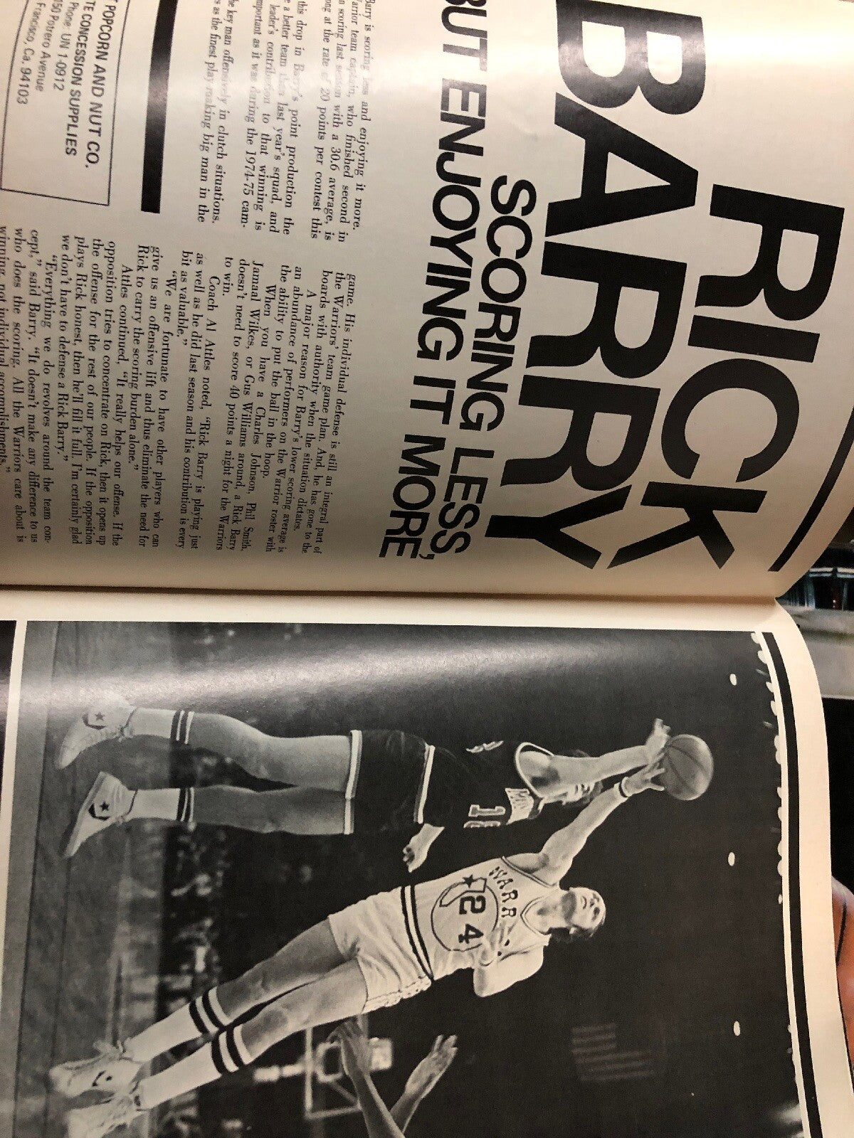 1989-90 NBA Hoop Magazine Jerry Sloan Autograph - Jerry Sloan & Head Coach Signd3