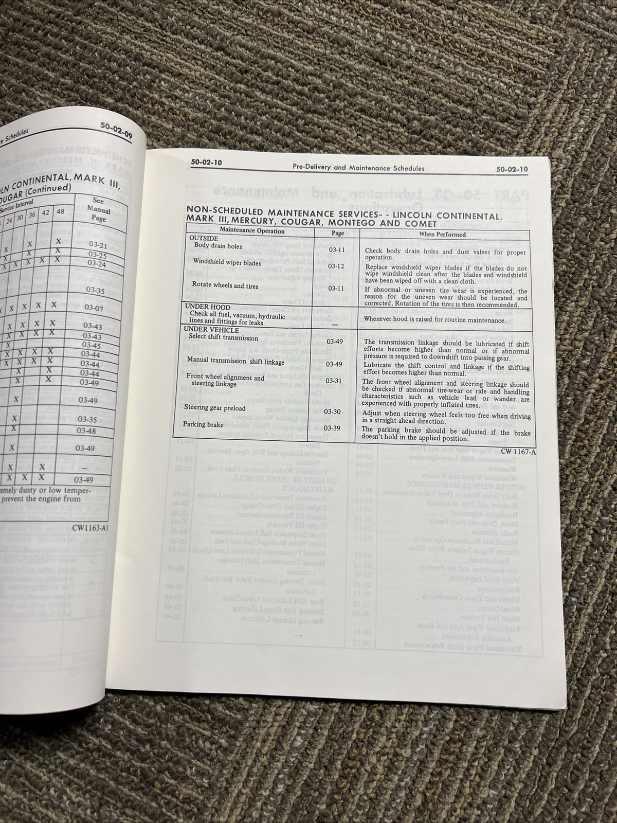 1971 Ford Car Volume 5 Shop MANUAL Vintage car automobile repair1