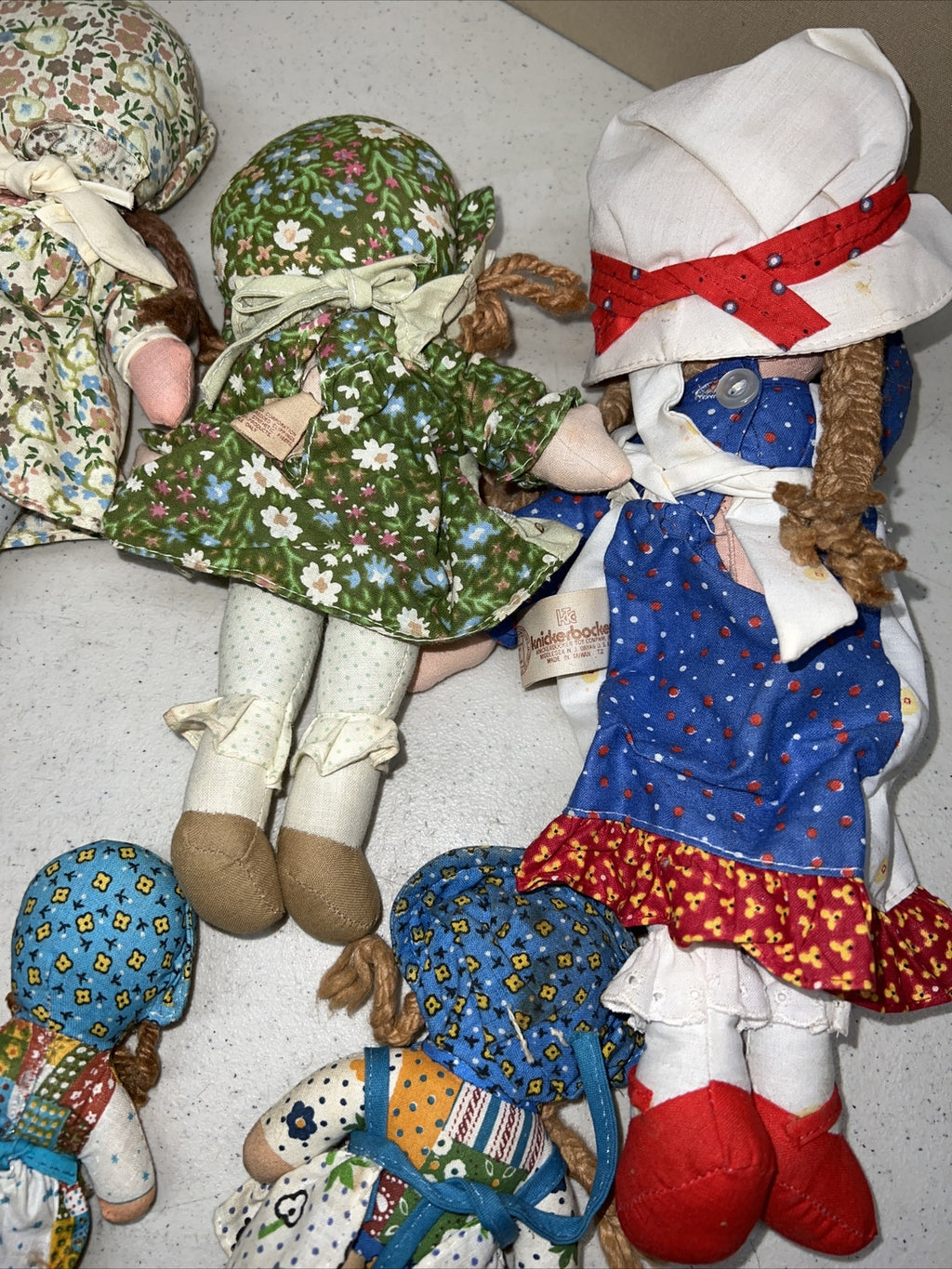 Vintage Lot of Original Holly HobbieCloth Dolls! 6 Holly Hobbie Dolls Originals5