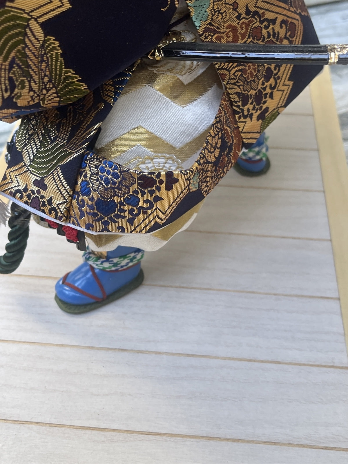 Vintage Japanese Doll Antiques Without glass case rare From Japan Signed13