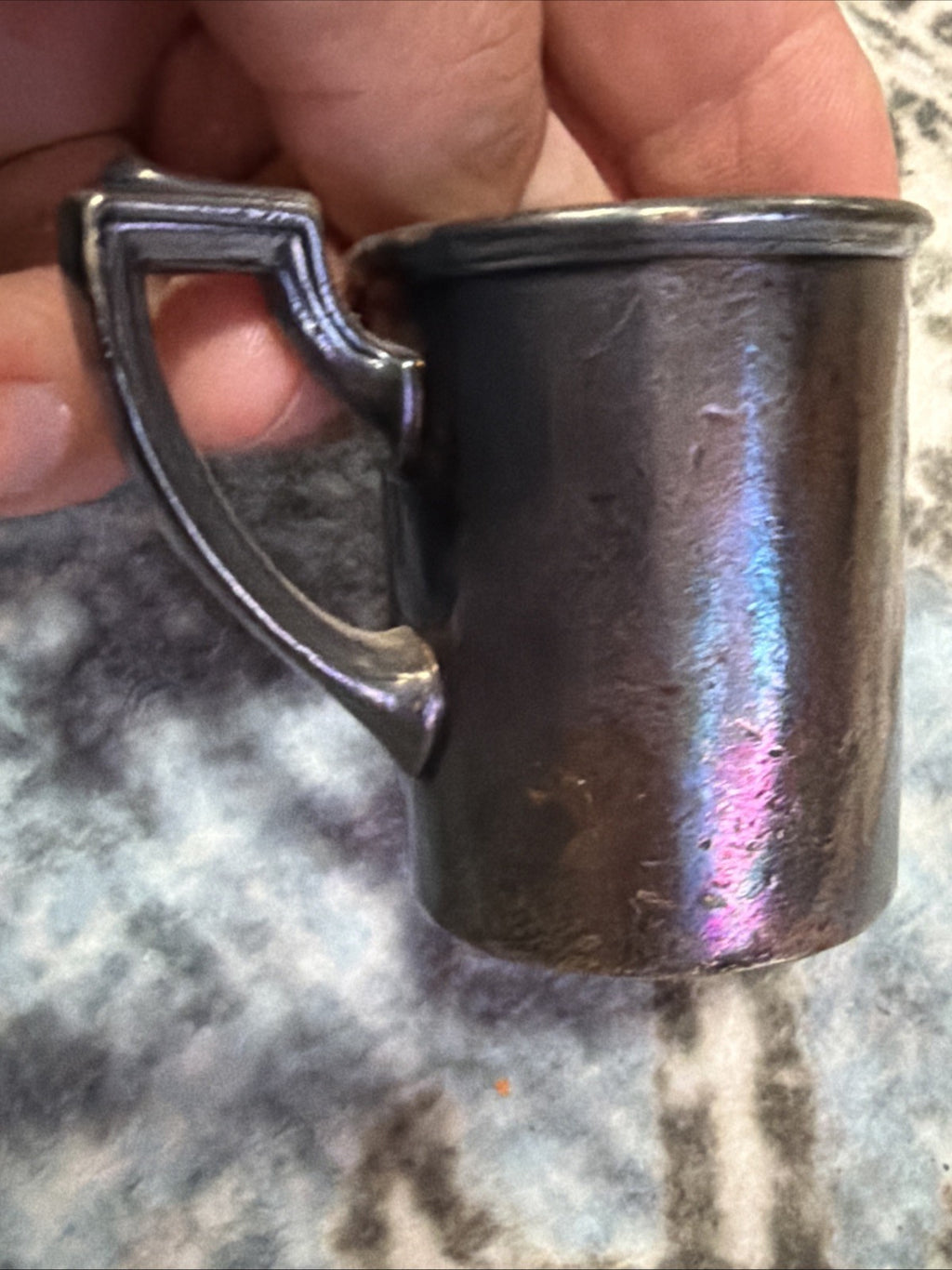 Vintage IS International Silver - Mini Creamer Pitcher - Athens Athletic Club2