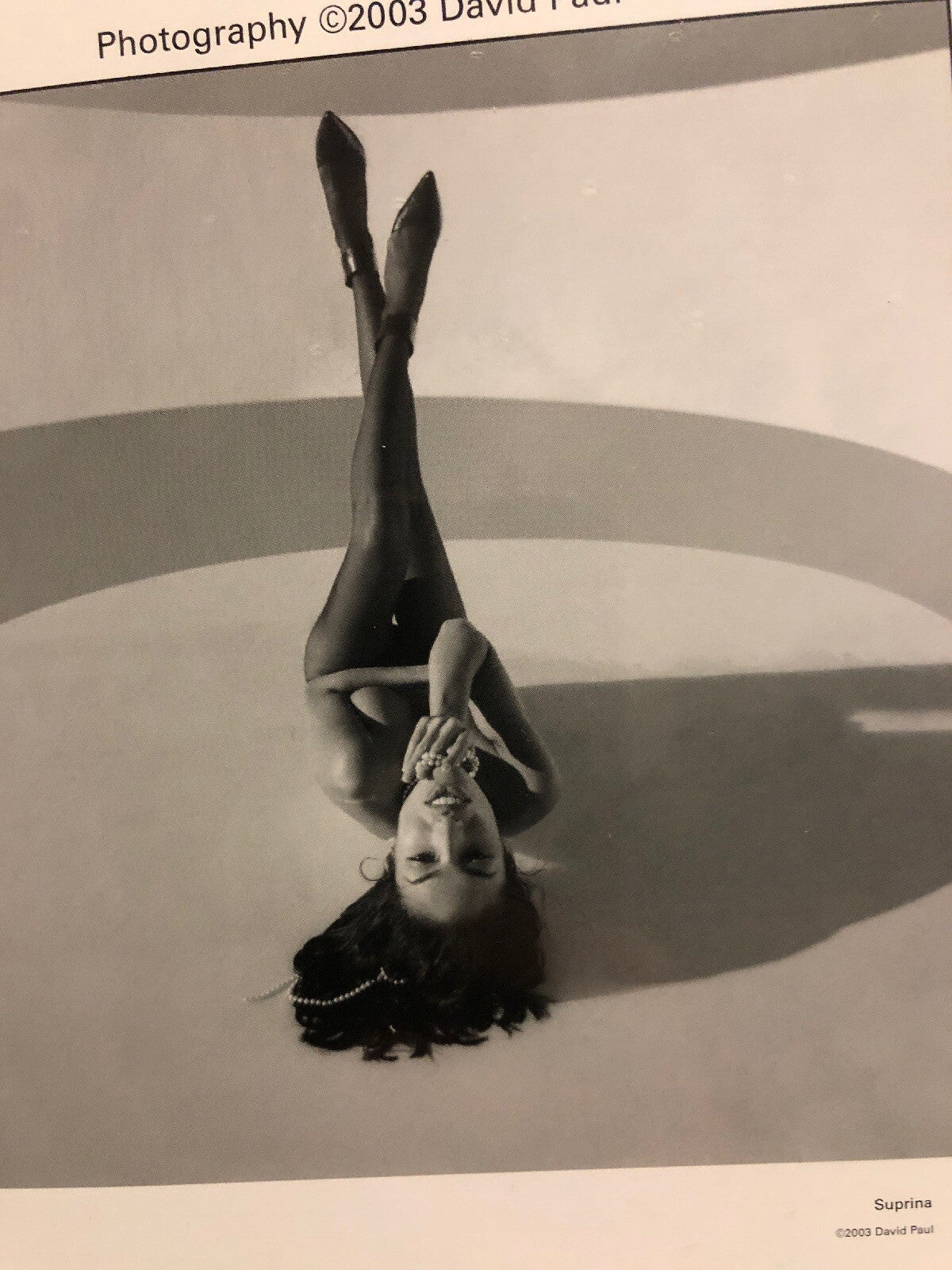 Authentic Fitness Girl Calendar 2004 Black/white Photo By David Paul Sealed RARE3
