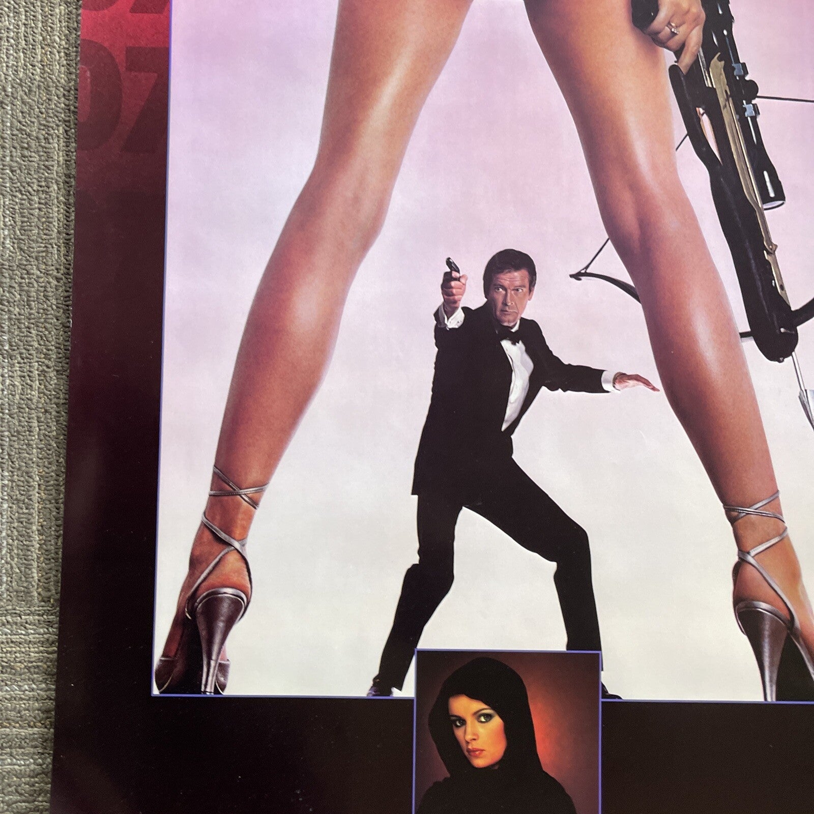 #196 1981 James Bond Sheena Easton Record Promo Poster 24x36 For Your Eyes Only7