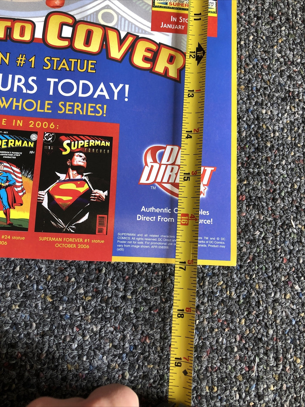 Superman DC Direct Cover To Cover Poster1