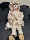 Vintage Barbara Cimino 1982 “1907” Comp Body Bisque Head Doll Fully Jointed 30”0