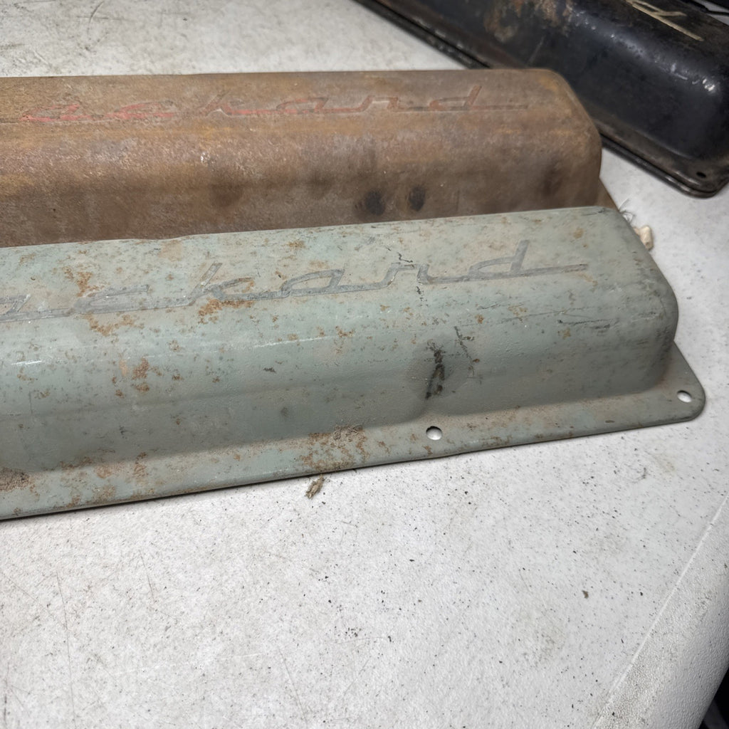 Vintage Packard Valve Cover – Pair – Original – Rat Rod scta8
