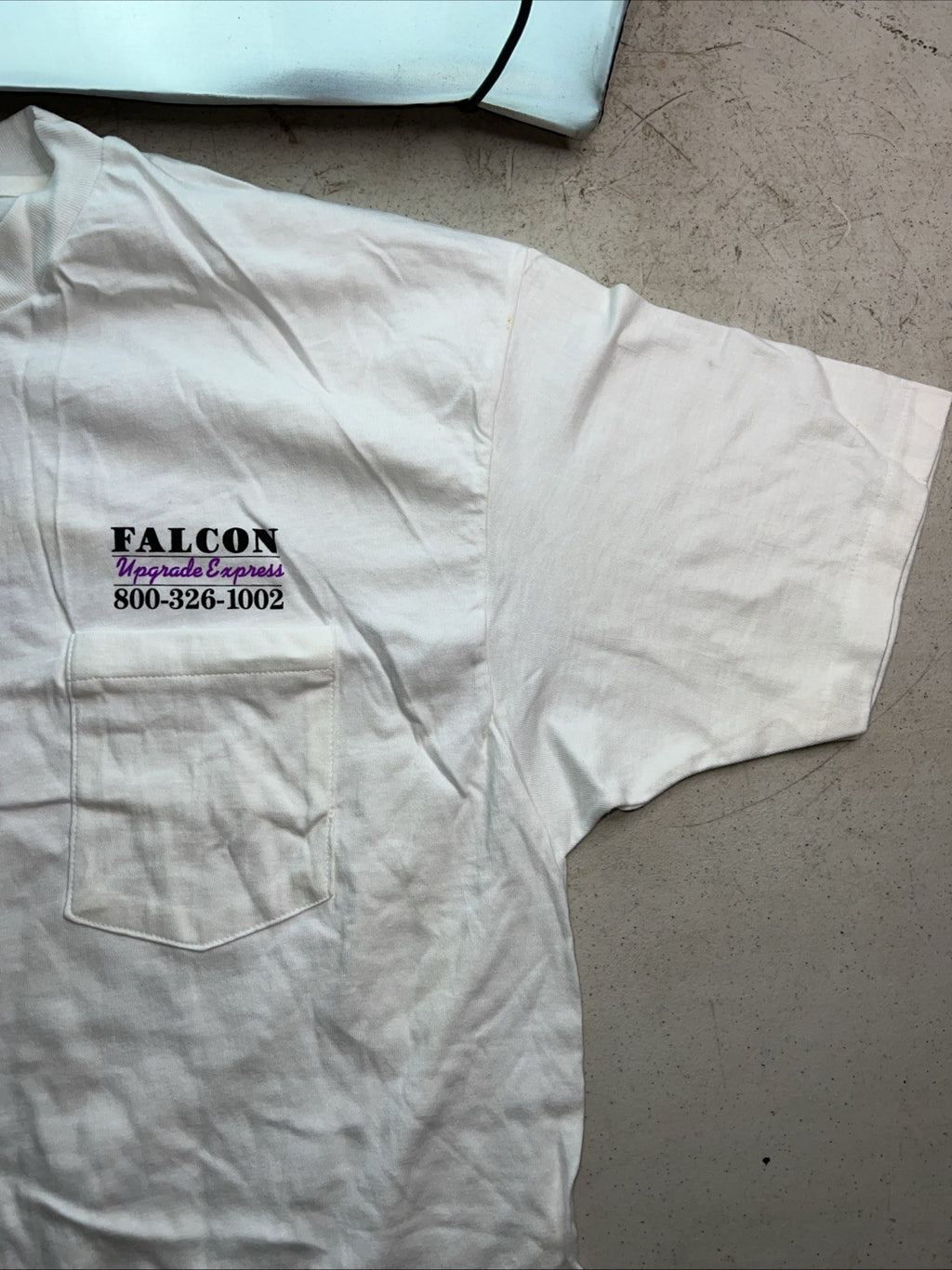 Vintage Falcon “Unix RAIDers” Falcon Upgrade Express T-Shirt XL 90s Tech Promo2