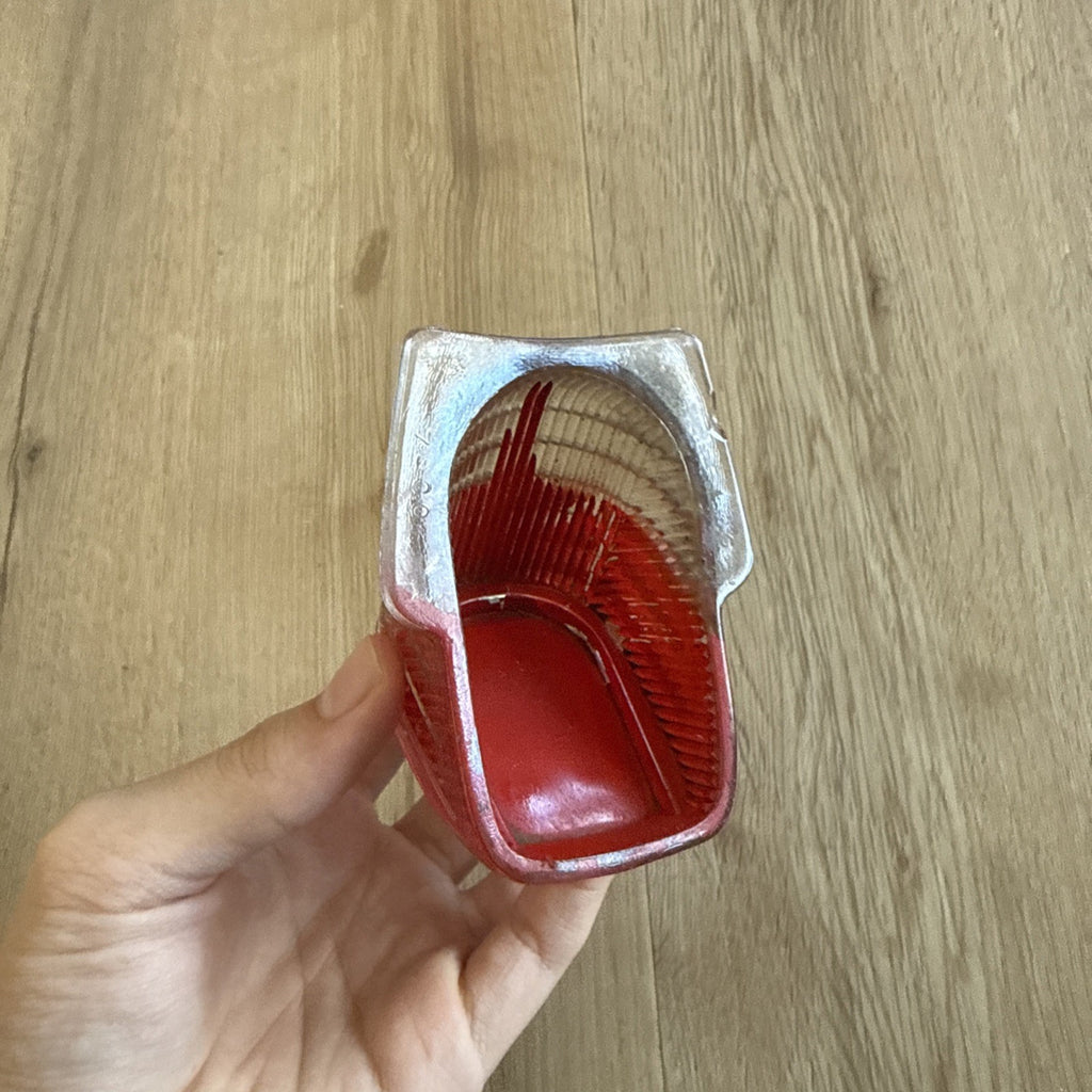 Vintage 1941 Plymouth P12 Ribbed Glass Parking Turn Signal Light Lens NOS Style5