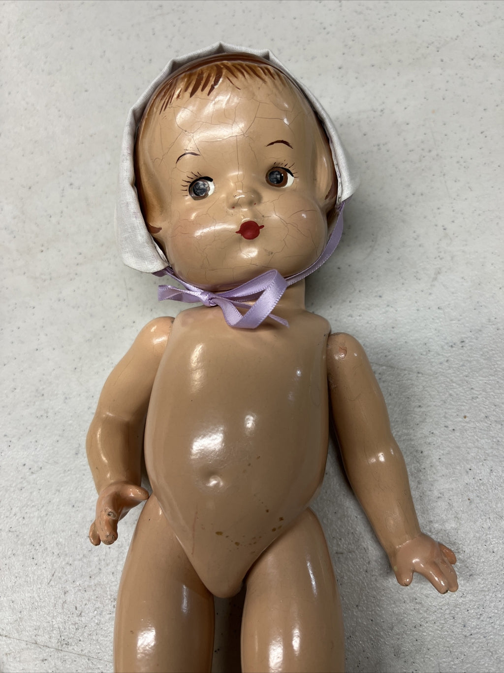 13” Rare Antique Effanbee Patsy Doll Composition Painted Face 6