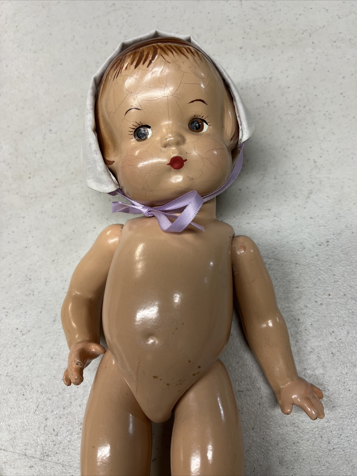 13” Rare Antique Effanbee Patsy Doll Composition Painted Face 6