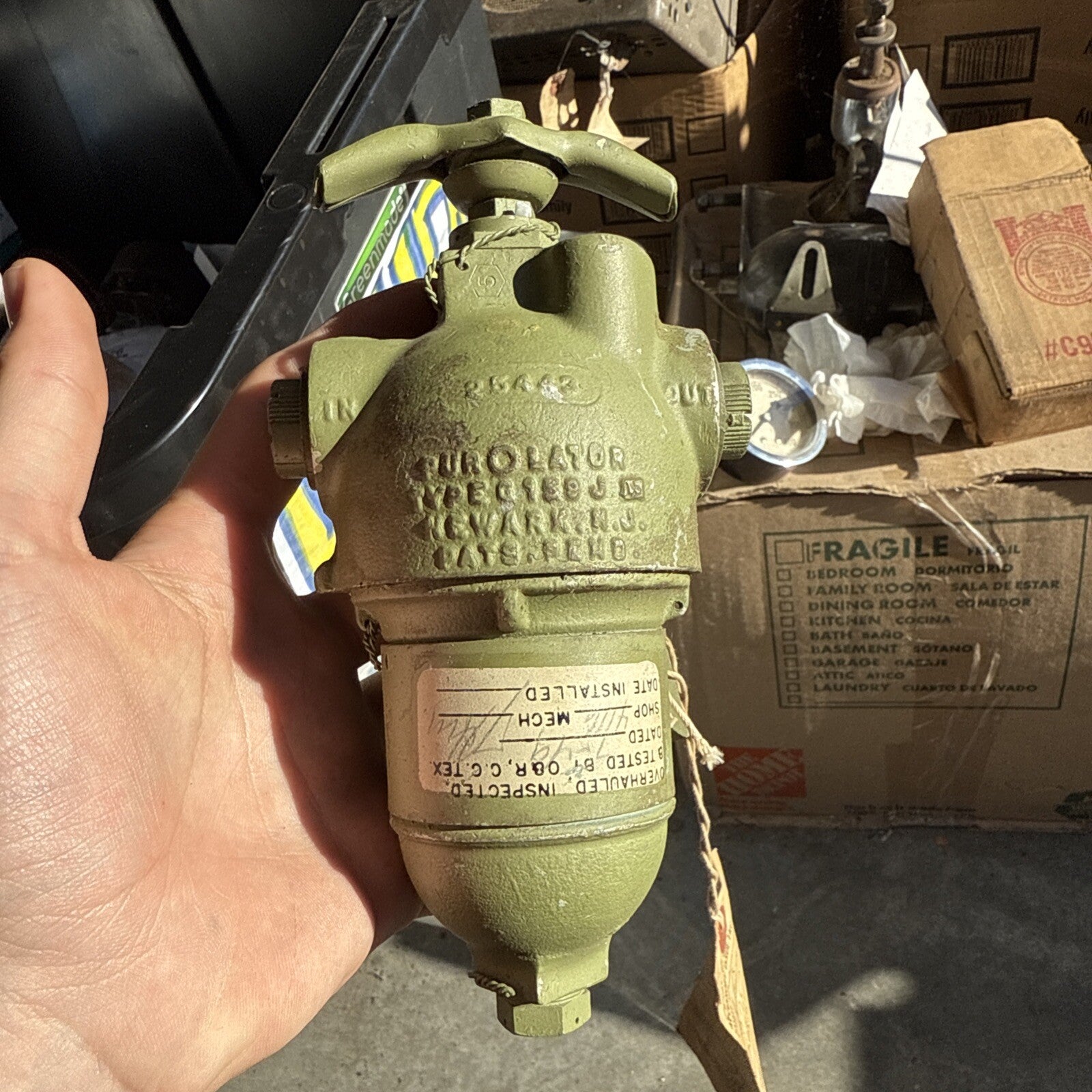 Purolator Type 0159J14 Filter Assy1