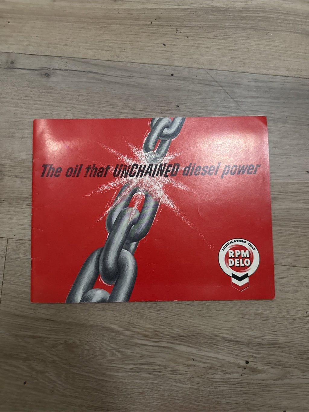 Vintage RPM DELO Lubricating Oils Brochure/Sign Booklet0