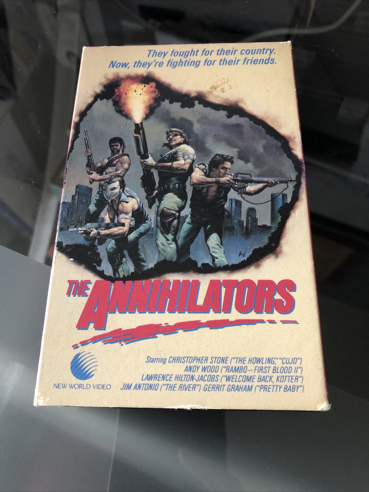 Vintage 1985 The Annihilators 80's Action Betamax BETA TAPE NOT VHS0