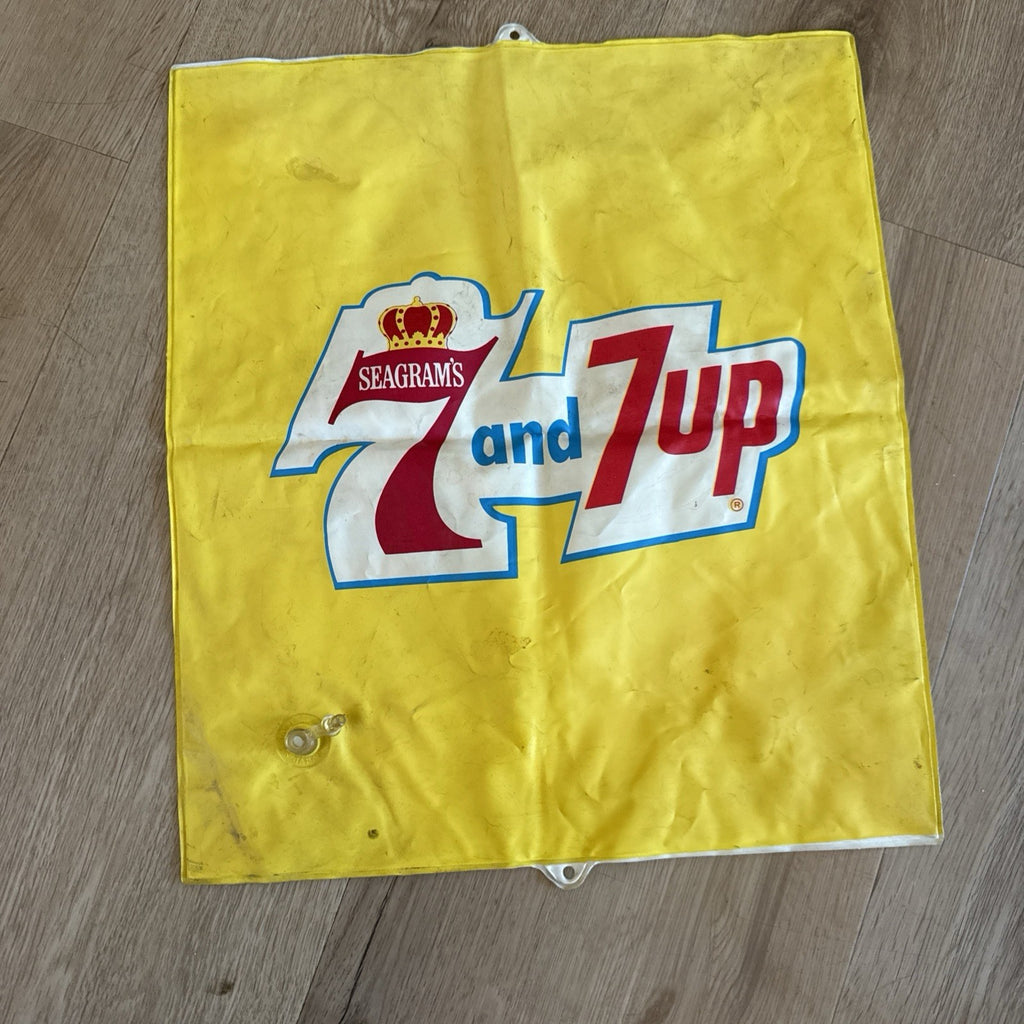 Peter Max Seven Up Seagrams Advertisement Inflatable Sign Vintage Rare 1960s4