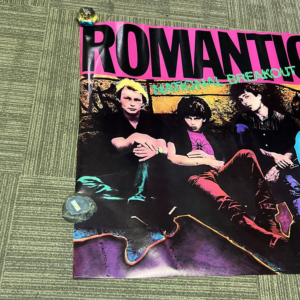 Romantics National Breakout 1980 CBS Records Album Promo Poster #302