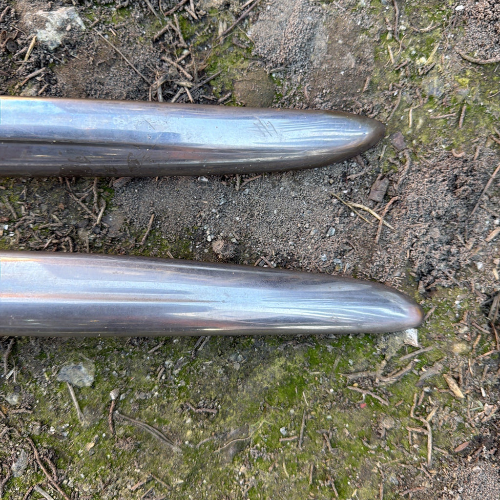 1948  DODGE 4-DOOR SEDAN DRIVER HOOD  MOLDING TRIM,  ORIGINAL PART1