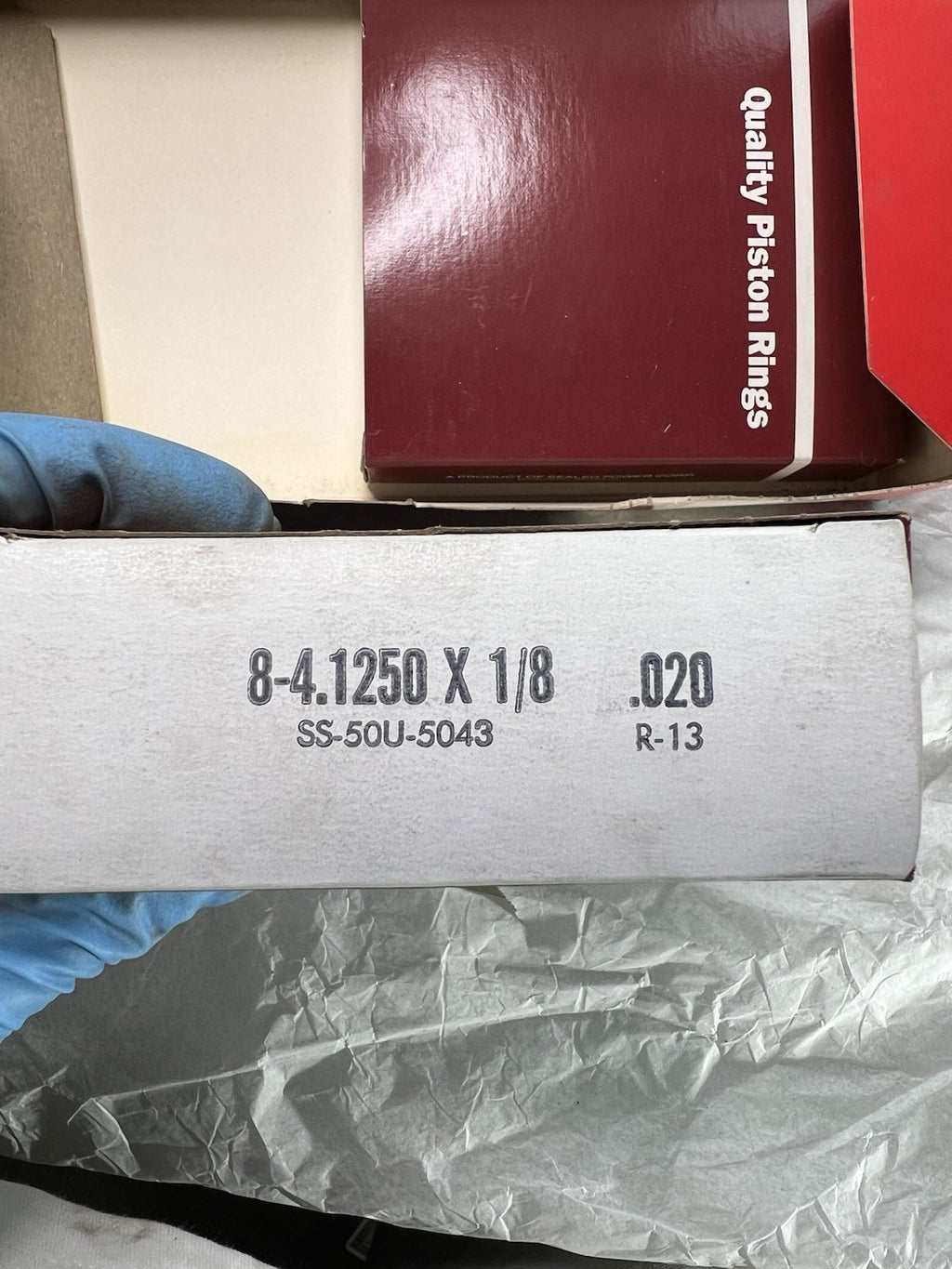 Speed-Pro Piston Ring Set 4.125 x 1/8 .020 / 4.125 x 1/162