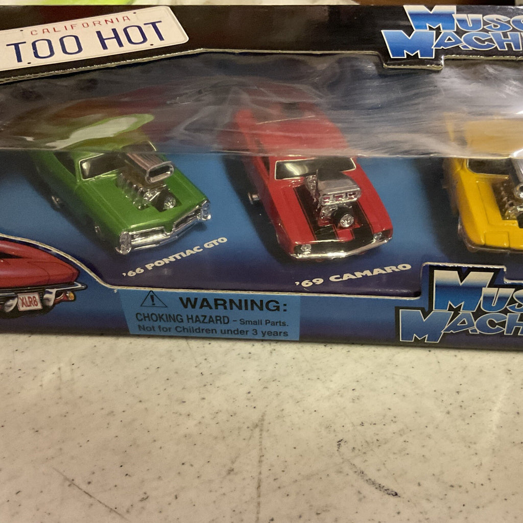 Muscle Machines California Too Hot 5 Car Set 1/64 Scale4