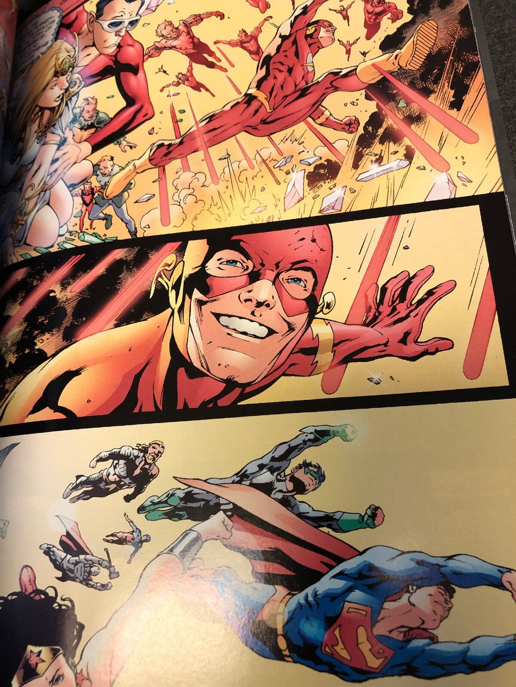 JLA: Heavens Ladder Graphic Novel DC Comics 13" x 10" Mark Waid Bryan Hitch Pail5