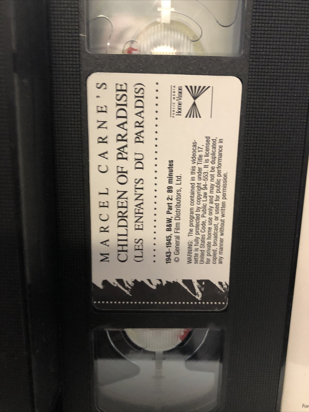 Children Of Paradise 2 VHS Set Marcel Carne Les Enfants Du Paradis RARE EDITION3