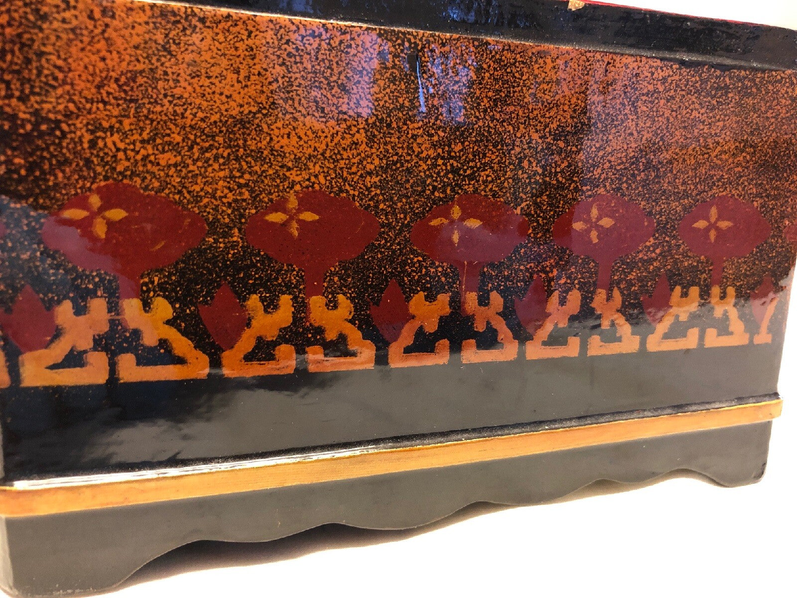 Vintage Beautiful Designed wooden African Jewelry Box2
