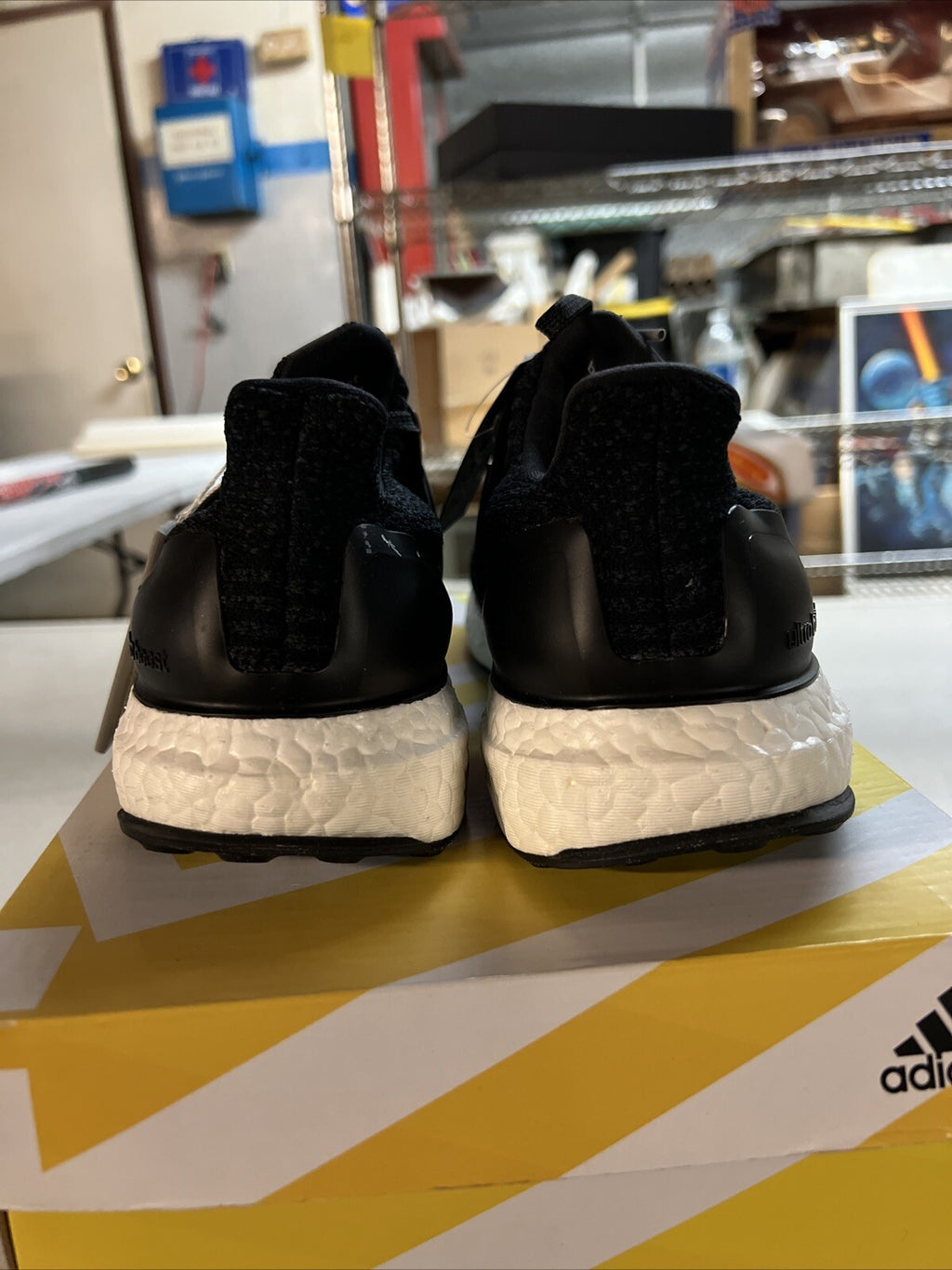 Adidas Ultraboost 1.0 J Low GS Running Shoes Black HQ4218 Men’s Size 6.5 NEW2