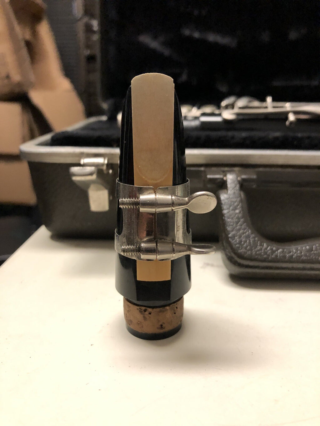 A5 Vintage Selmer Bundy Resonite Black Clarinet w/ Case2