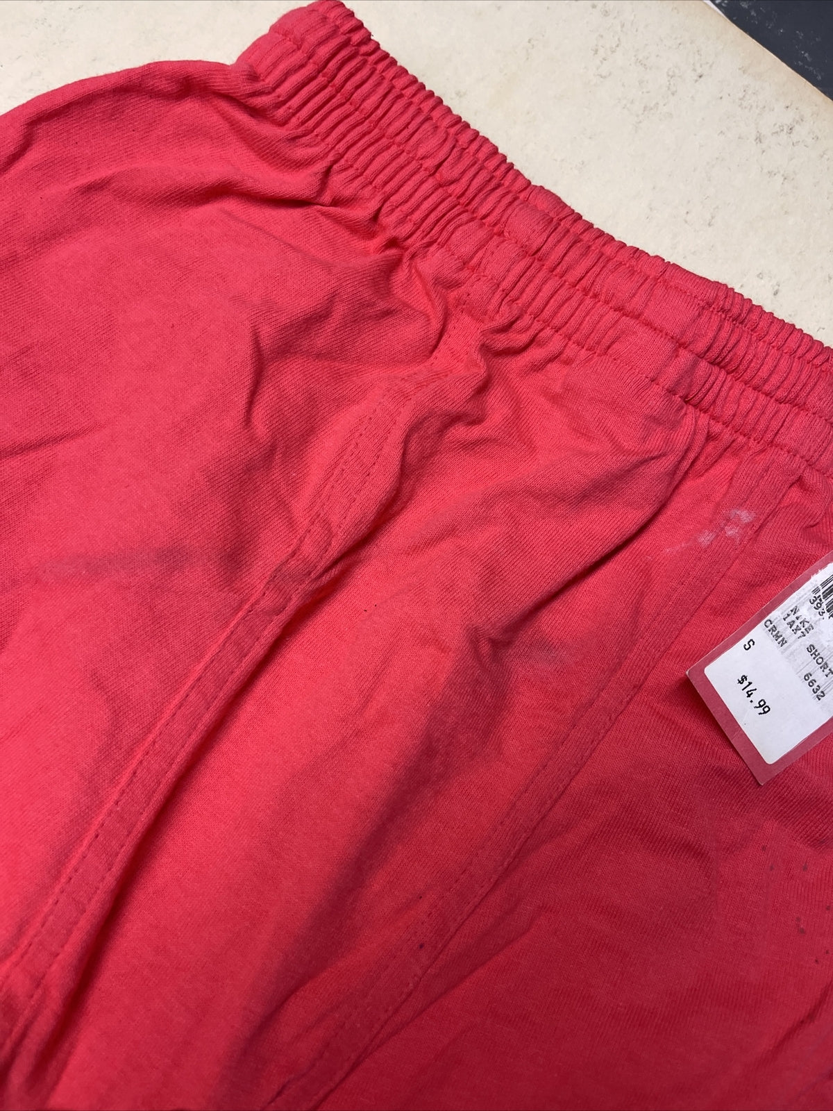 new old stock true vintage 1991  nike shorts Adult Size Small red w tags 3