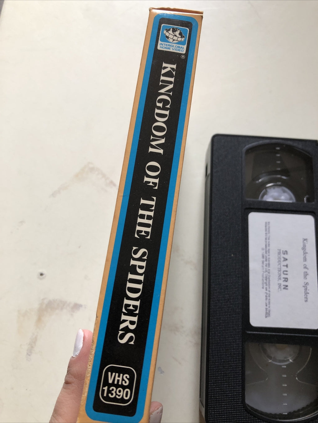 Kingdom Of The Spiders VHS Tarantula Horror2