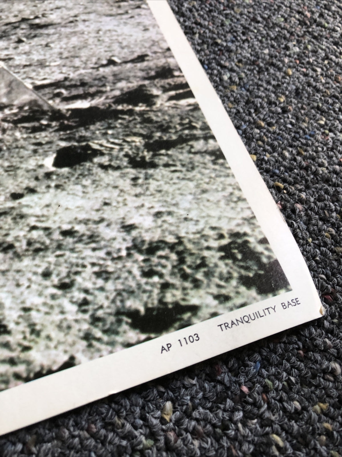 NASA Tranquility Base AP 1103 21”X17”1