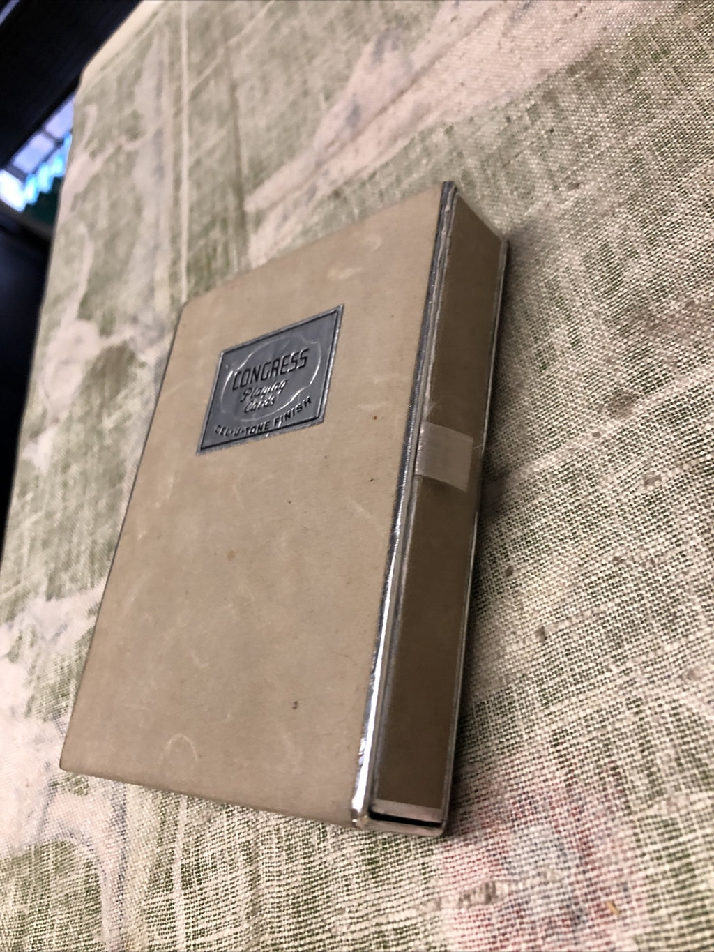 Vintage CONGRESS Decks of Playing Cards Cel-U-Tone Finish3