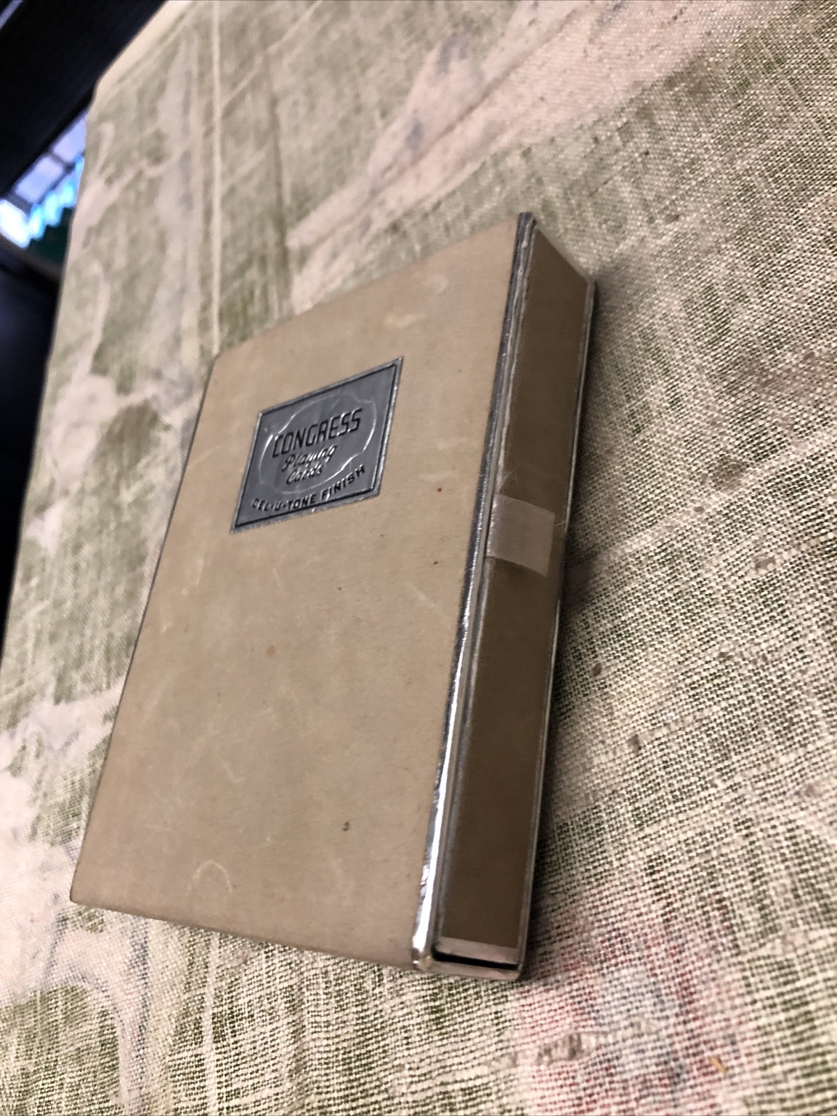 Vintage CONGRESS Decks of Playing Cards Cel-U-Tone Finish3