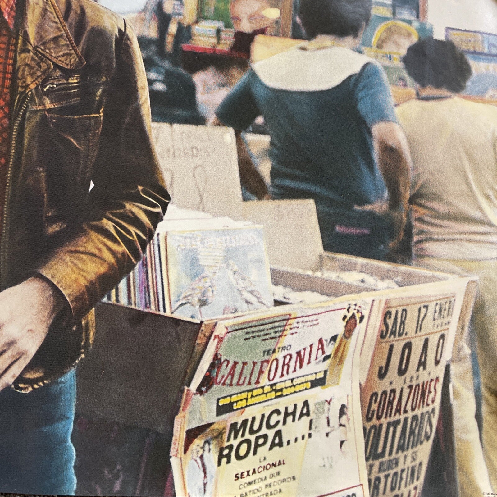 #176 1981 Tom Petty Hard Promises record Store Promo Poster 23” X 35”7