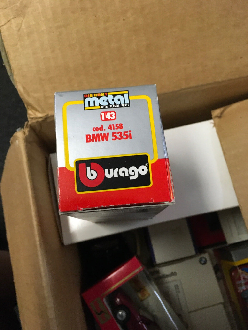 Burago 1/43 Peugeot 405 Raid Car New In Box White2