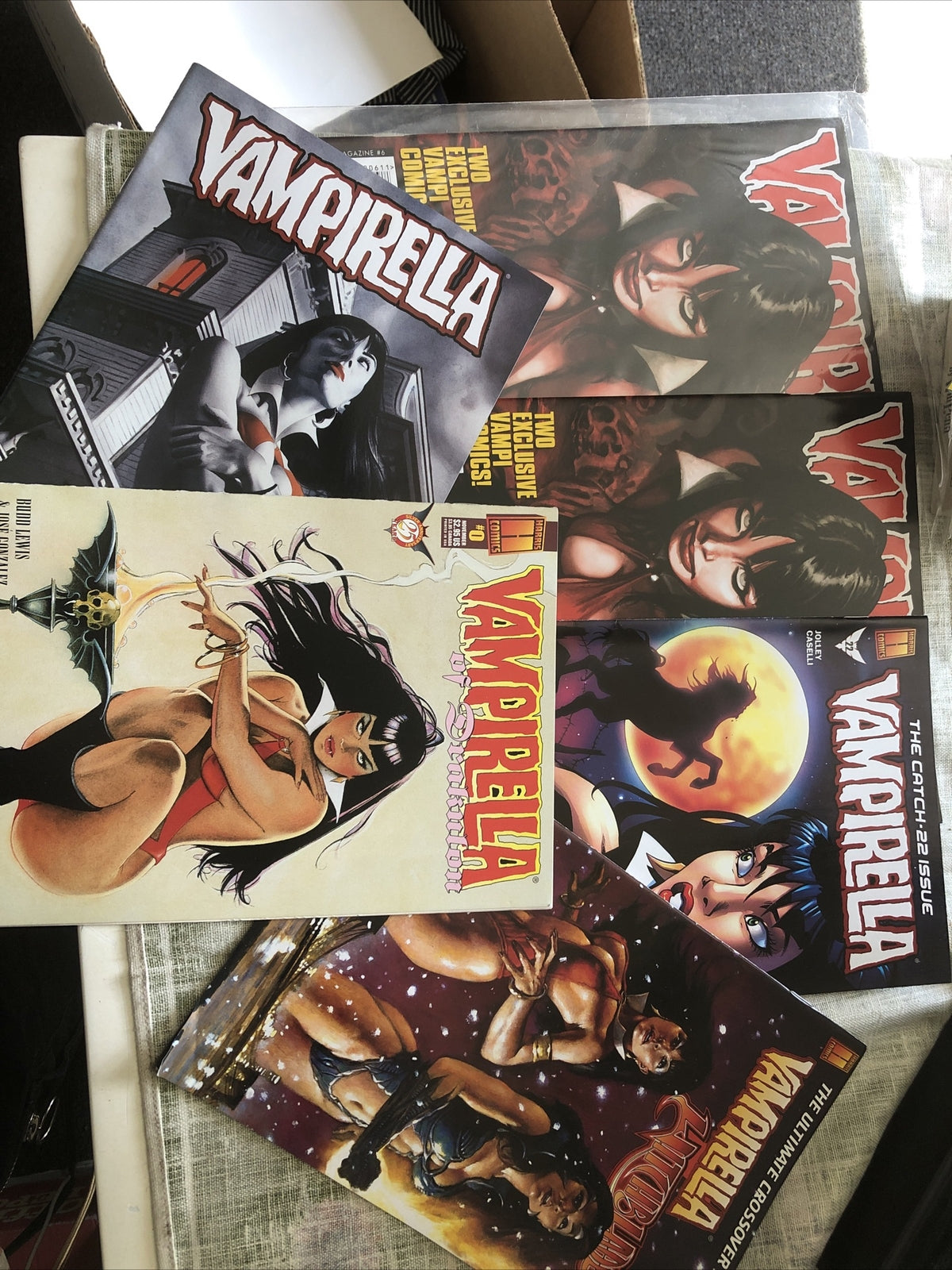 Vampirella Lot Of 6 Comics Harris0