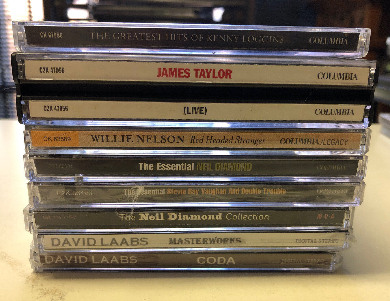 Lot of 8 Songwriters Guitarists CD New And Used Mixed Neil Diamond James Taylor1