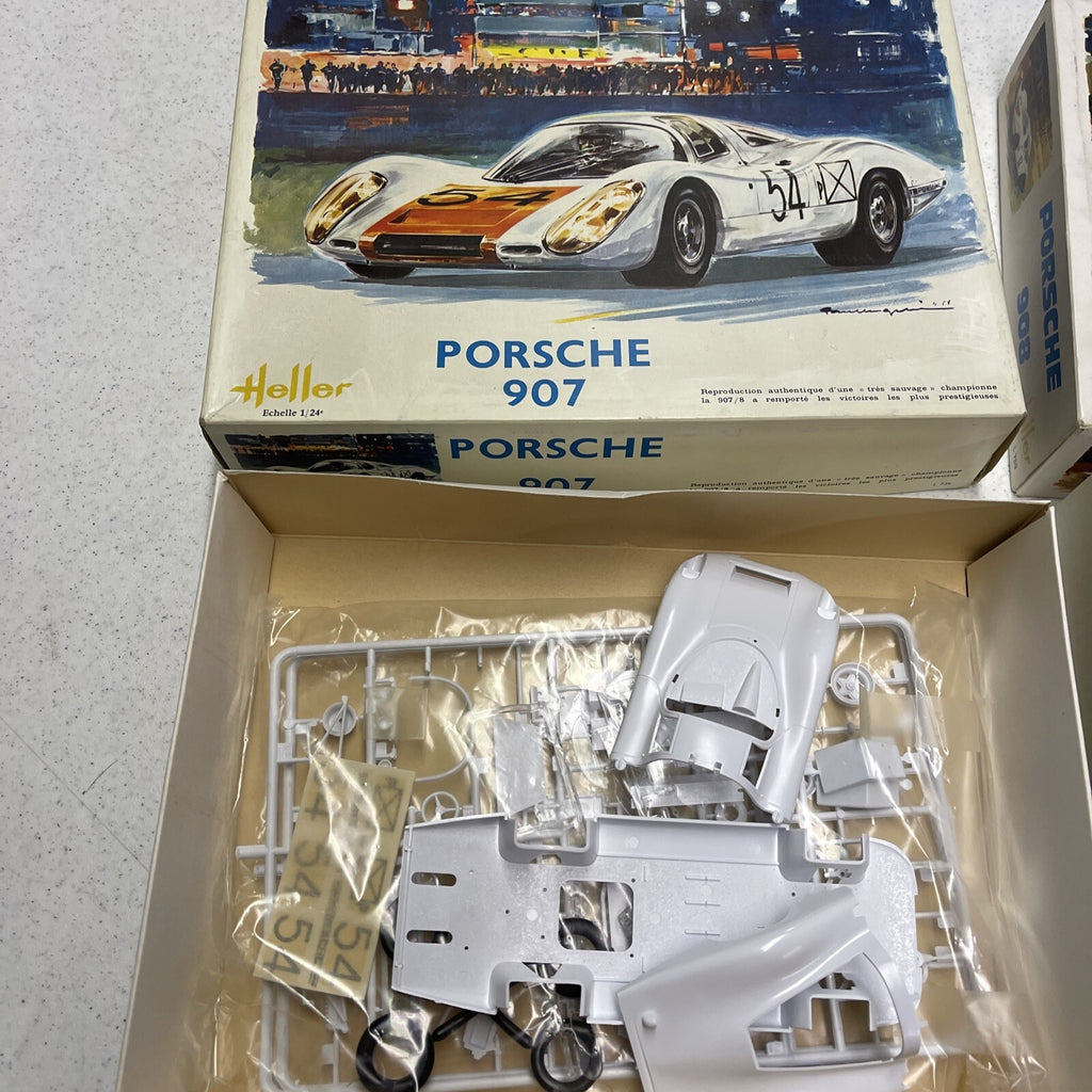 Heller 1/24 PORSCHE 908 907 Kit in box rare Long Tail 1968-1969 looks good1