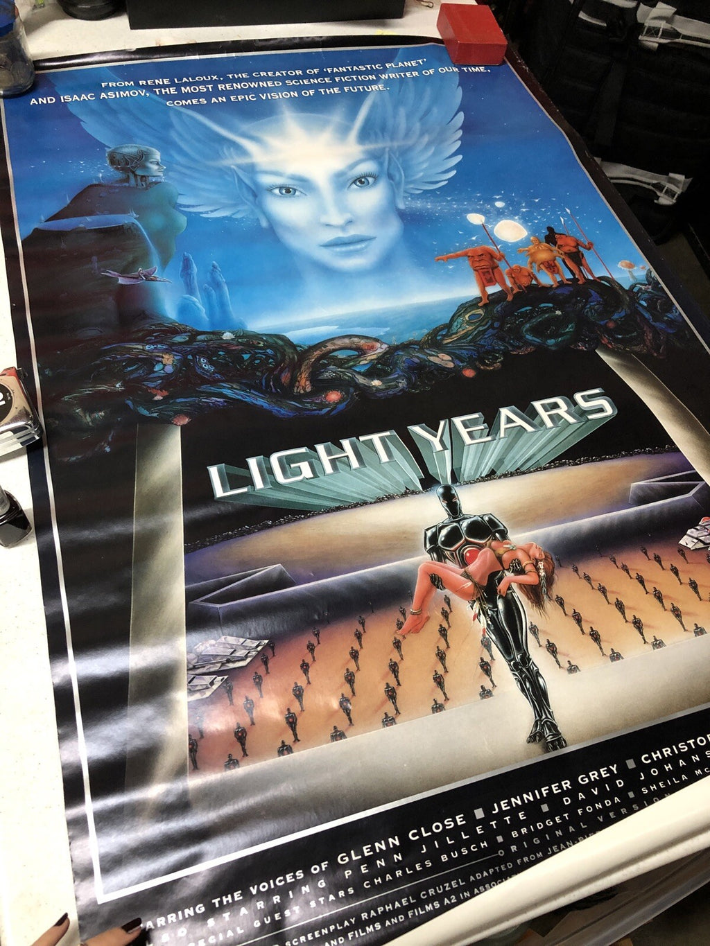 1988 Light Years Original Movie House Full Sheet Poster 41x27 Inch0