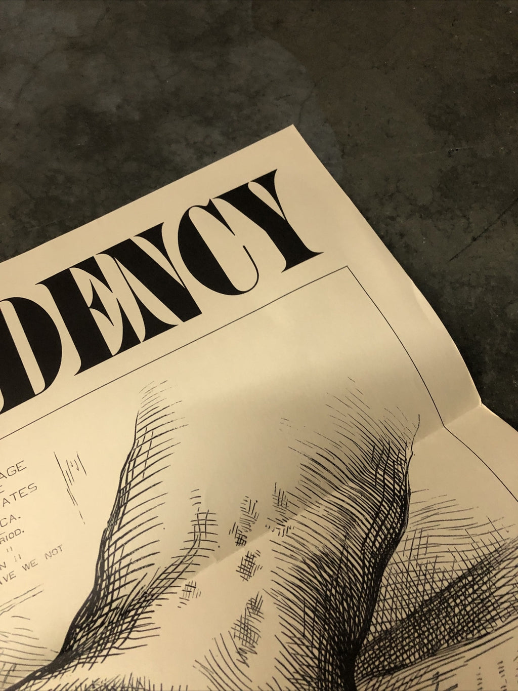 The Presidency Irreverent & Relevant Pratt Graphics 31”x22”6