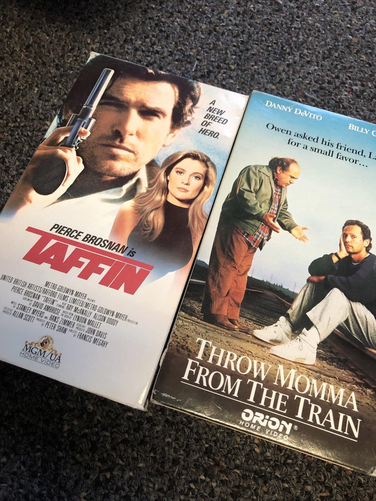 Lot Of 4 Mixed VHS Movie Tapes Action Adventure1